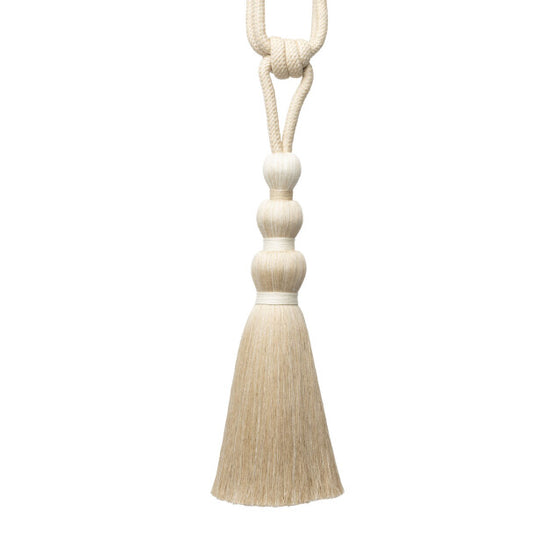 Ilana Single Tassel Tieback - Alabaster