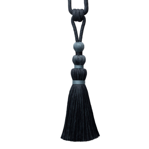 Ilana Single Tassel Tieback - Night Sky
