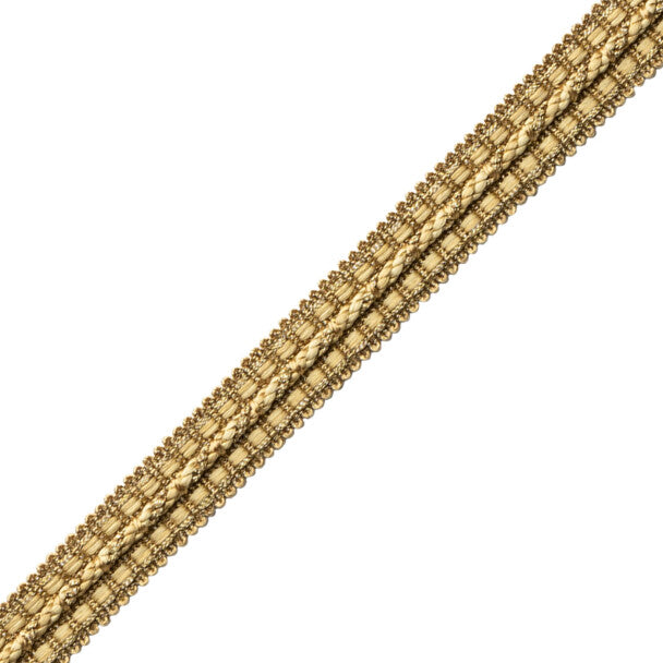 1/2" Le Jardin Silk Metallic Gimp - Gilded Gold