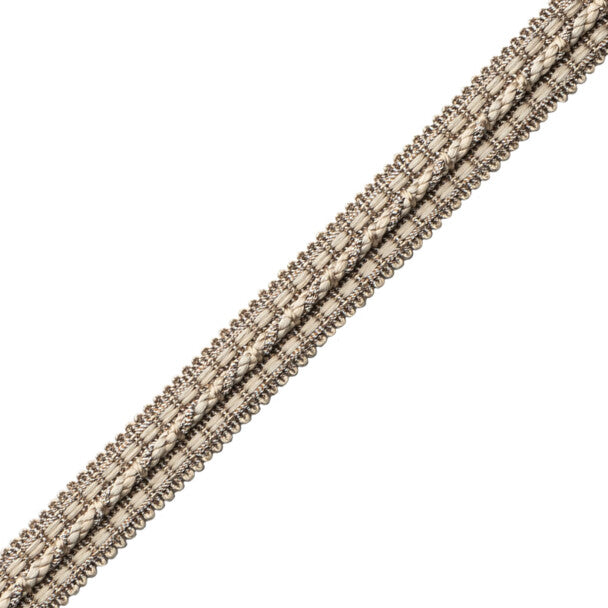 1/2" Le Jardin Silk Metallic Gimp - Bronze