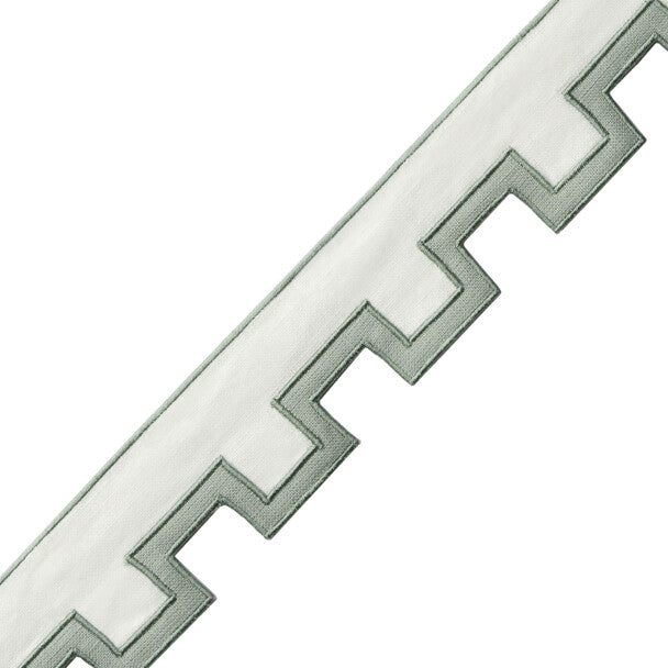 Devon Appliqué Border - Celadon