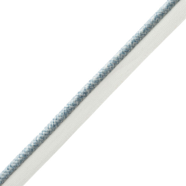 Westport Braided Cord with Tape - Bluestone