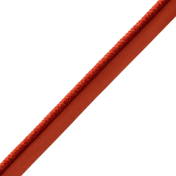 Westport Braided Cord with Tape - Red Coral