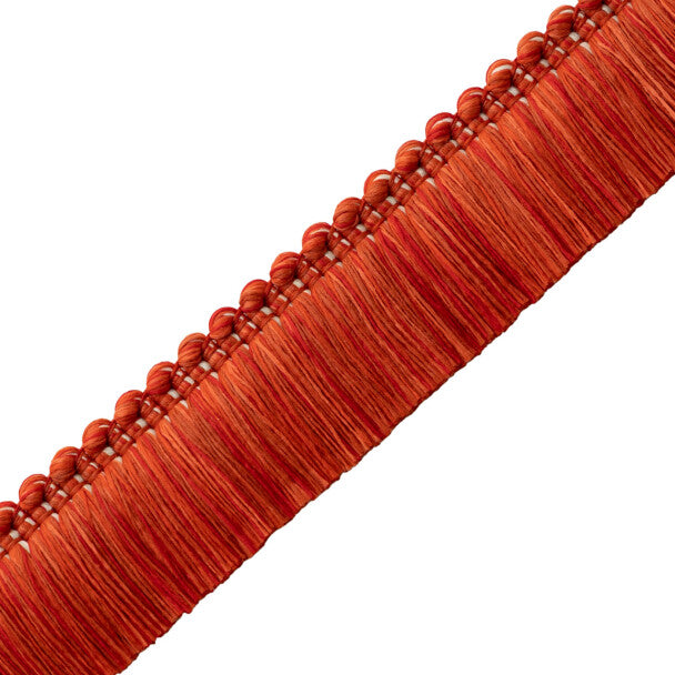 Westport Brush Fringe - Red Coral