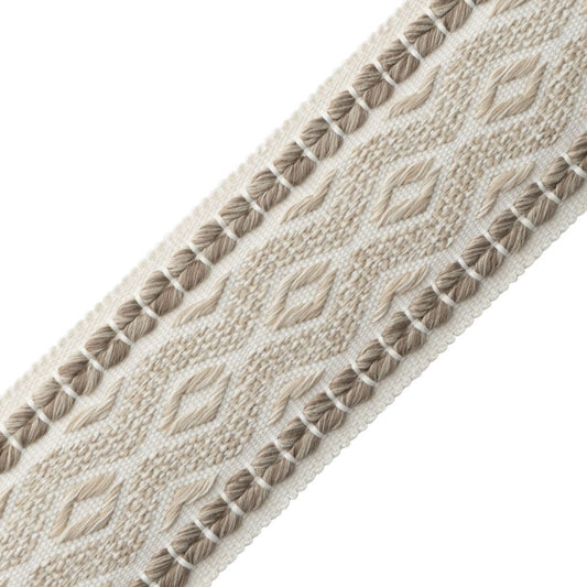 Westport Diamond Border - Parchment