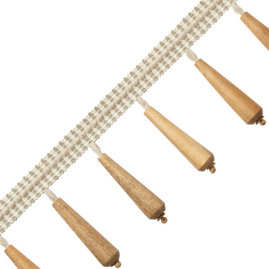 Westport Beaded Fringe - Parchment