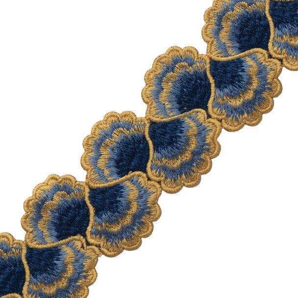 Romaunt Embroidered Border - Millais Gold