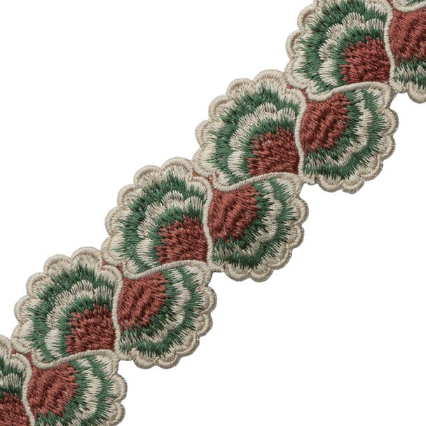 Romaunt Embroidered Border - Reverie Terra