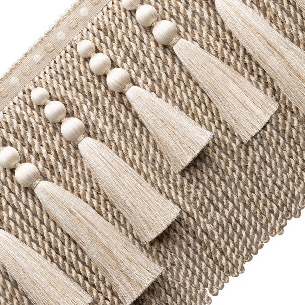 Romaunt Tasseled Bullion Fringe - Boreas Oyster