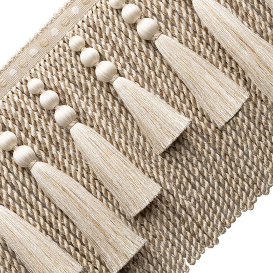 Romaunt Tasseled Bullion Fringe - Boreas Oyster