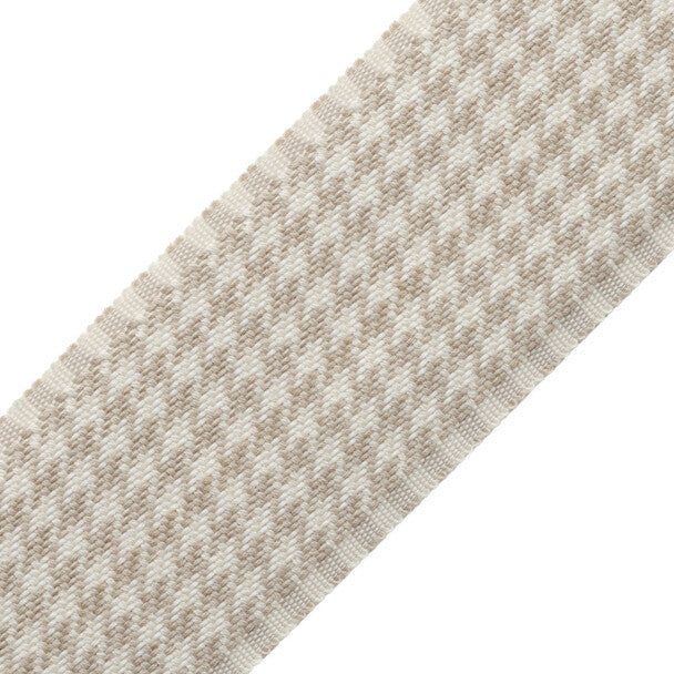 Ashton Houndstooth Border - Lambswool