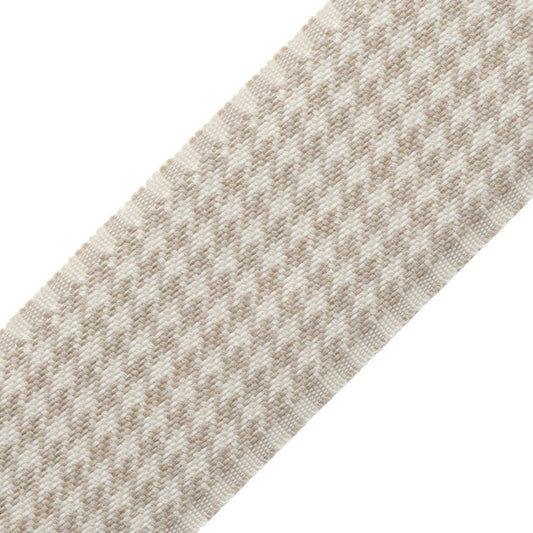 Ashton Houndstooth Border - Lambswool