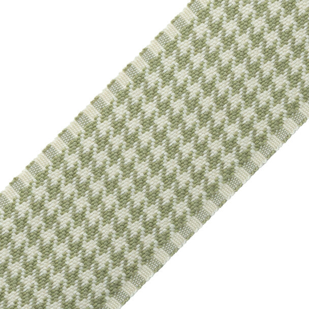 Ashton Houndstooth Border - Verdant Moor