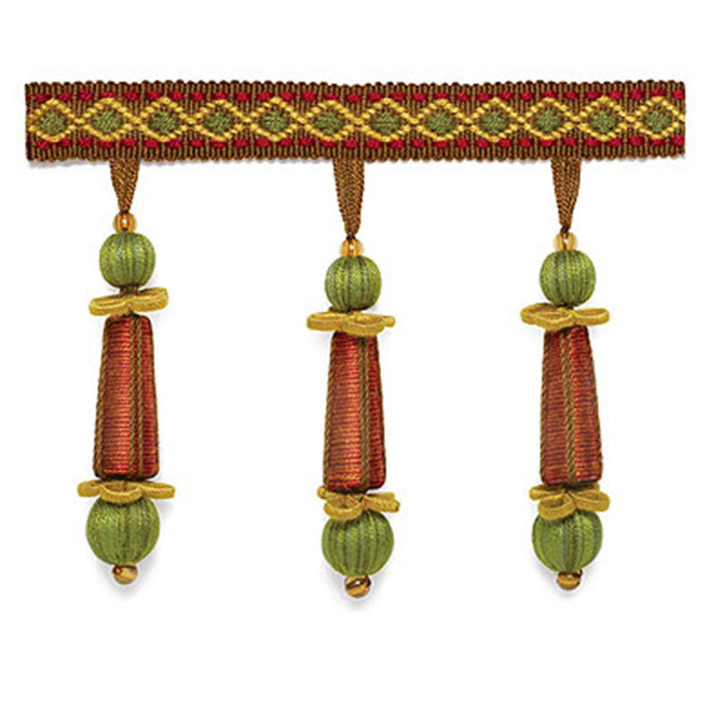 Schumacher | Addington Molded Tassel Fringe fabric - 63280