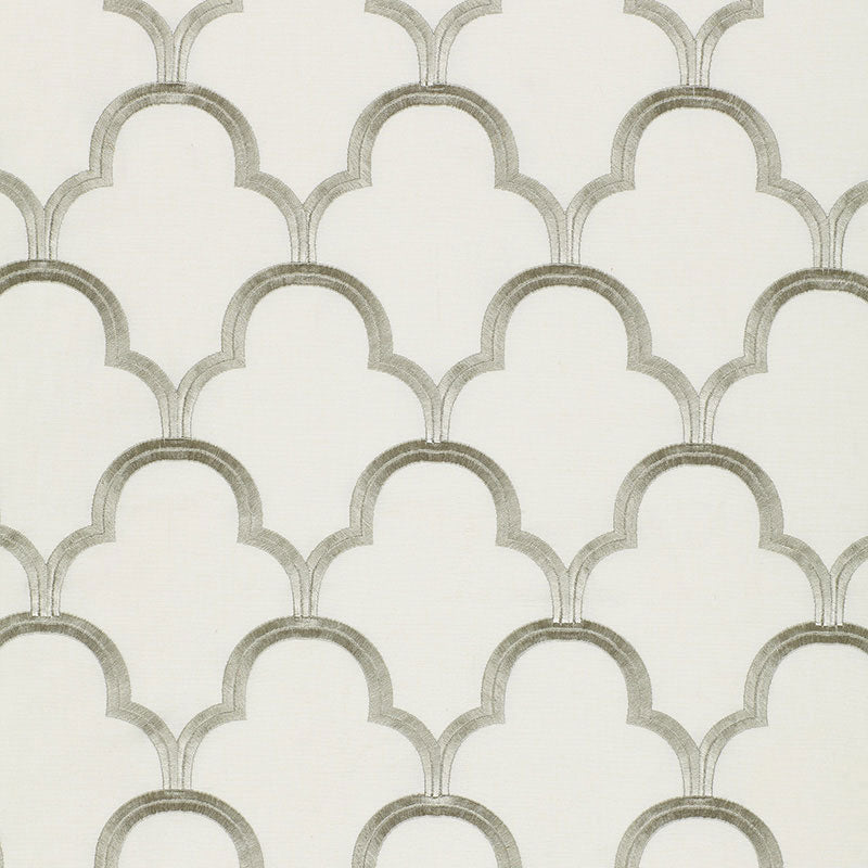 Schumacher | Scallop Embroidery fabric - 64323