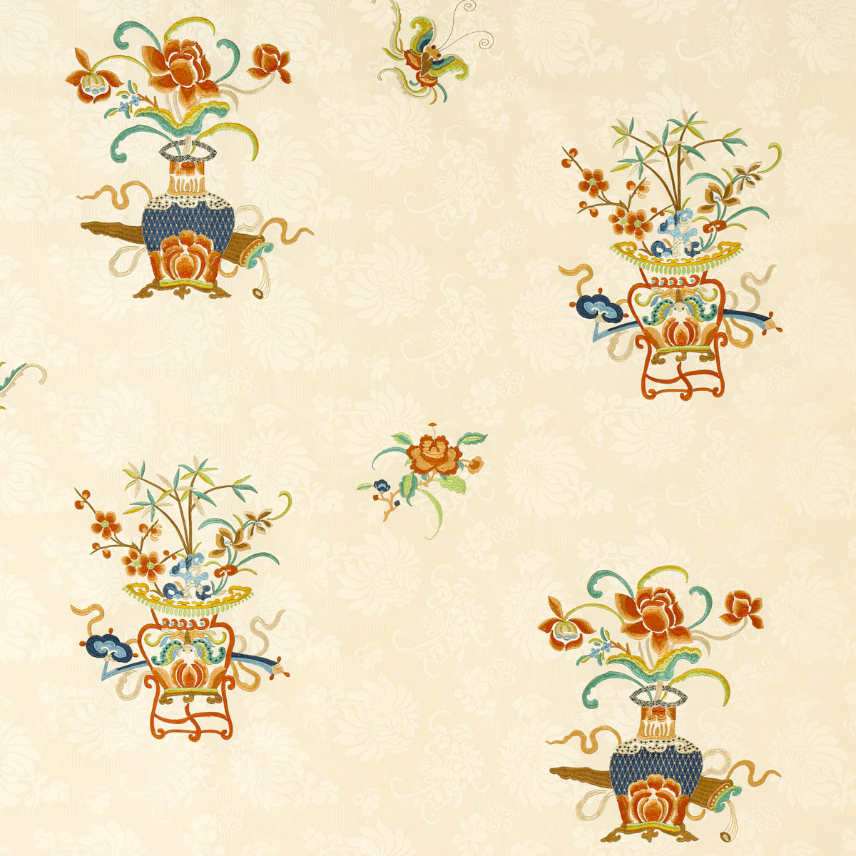 Schumacher | Ming Embroidery fabric - 64420