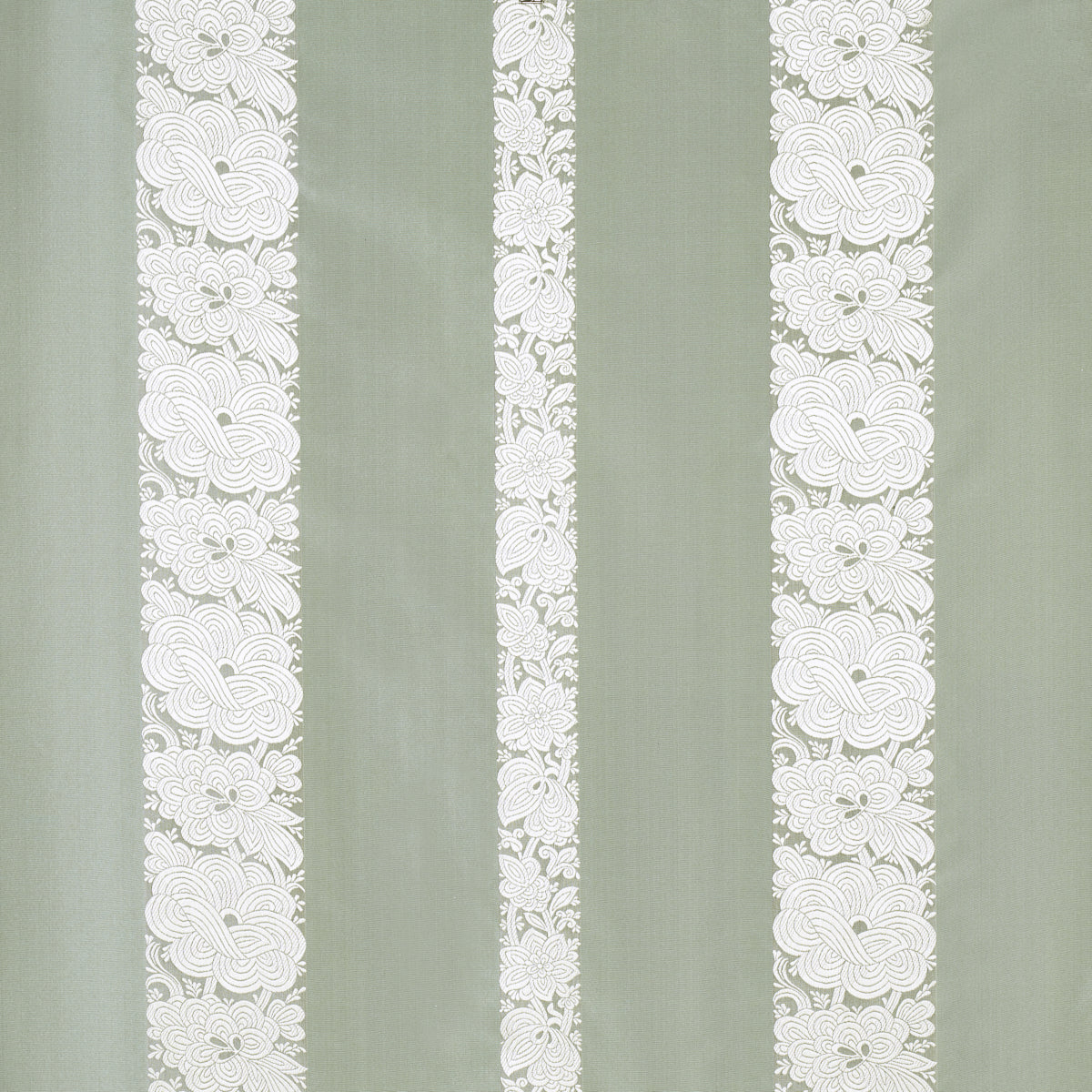Schumacher | Mandarin Silk Stripe fabric - 64432