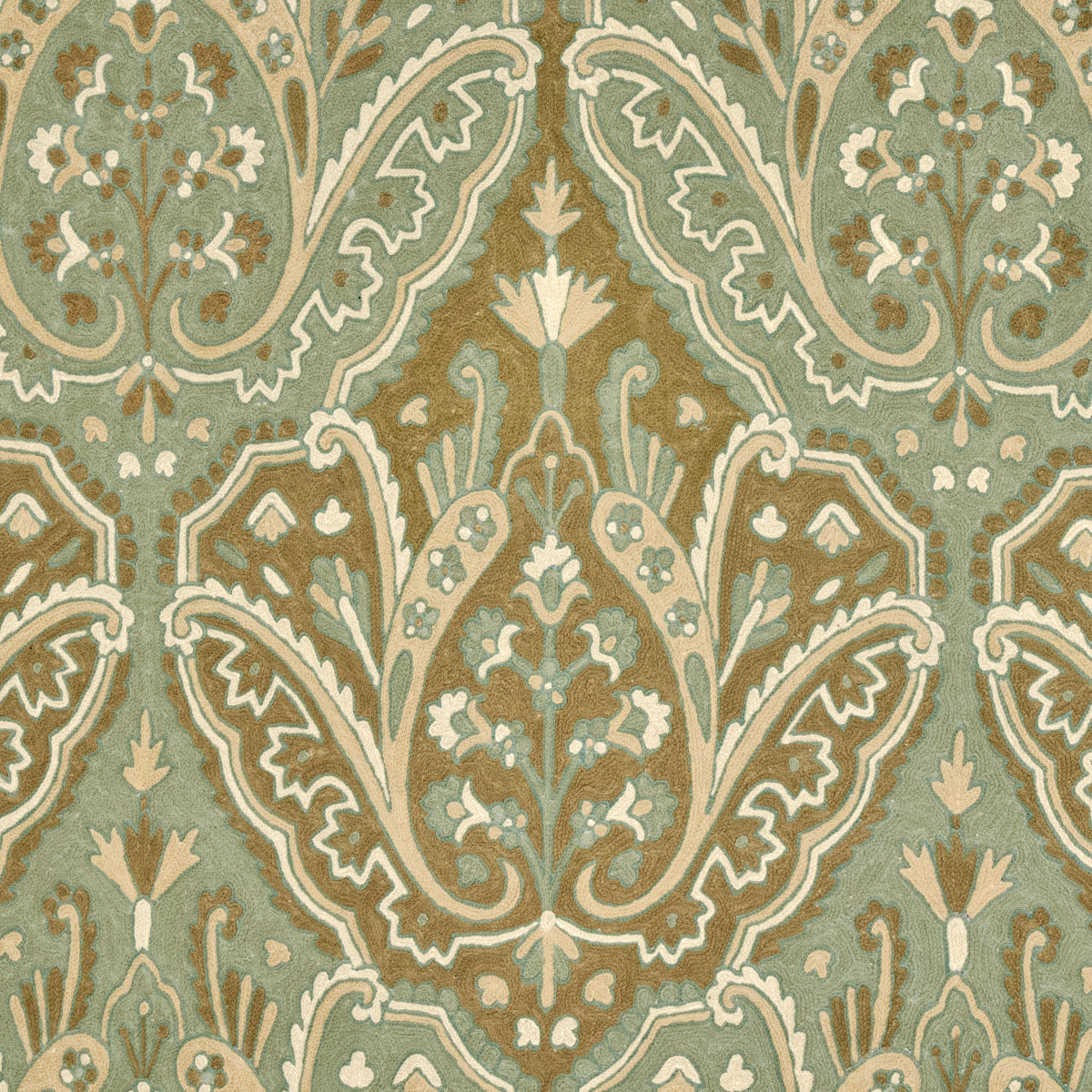 Schumacher | Maharajah Crewel Embroidery fabric - 64810