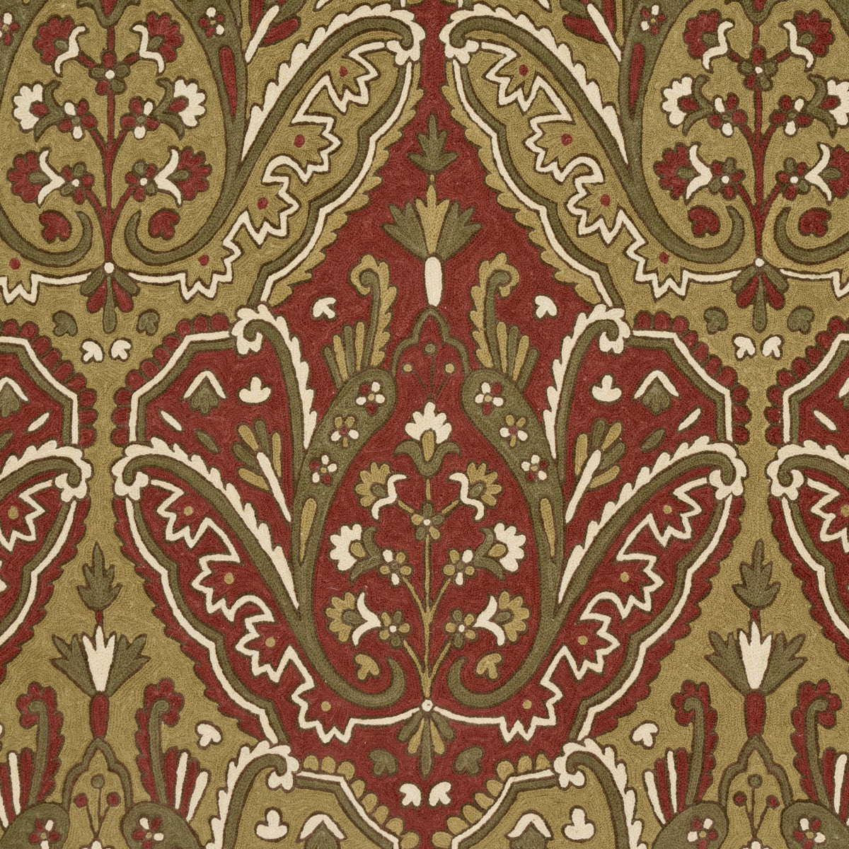 Schumacher | Maharajah Crewel Embroidery fabric - 64811