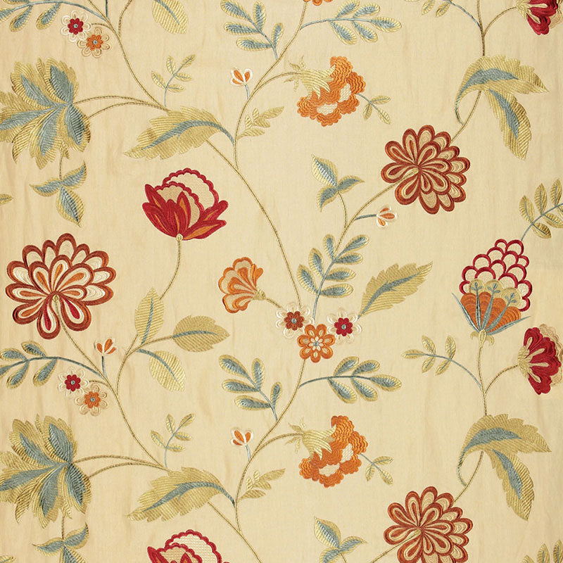 Schumacher | Palampore Embroidery fabric - 64842