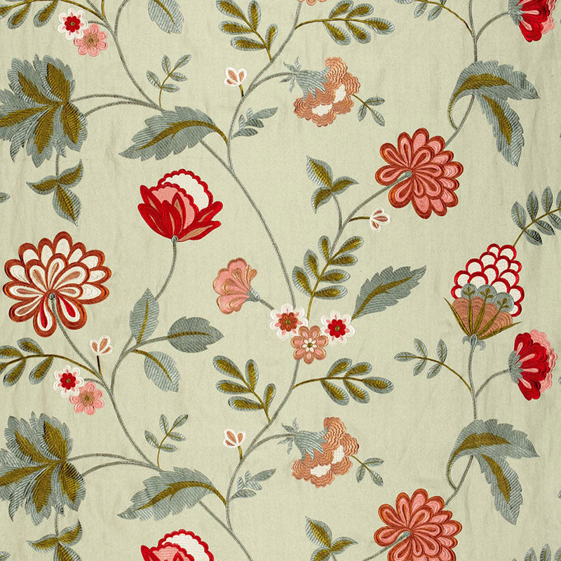 Schumacher | Palampore Embroidery fabric - 64843