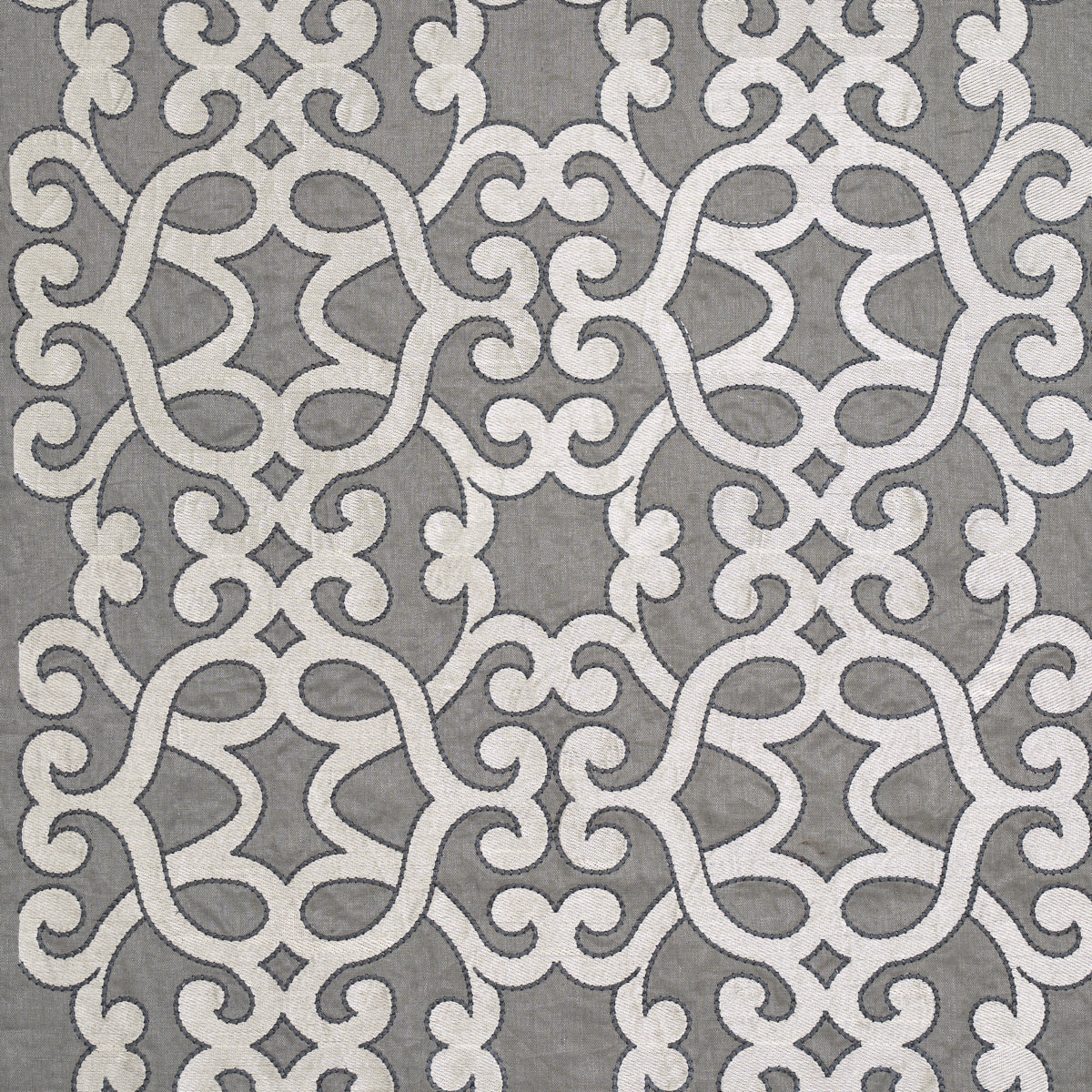 Schumacher | Amboise Linen Embroidery fabric - 65180