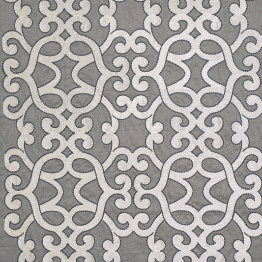 Schumacher | Amboise Linen Embroidery fabric - 65180