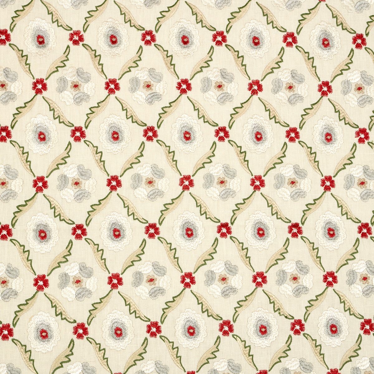 Schumacher | Claremont Embroidery fabric - 65740