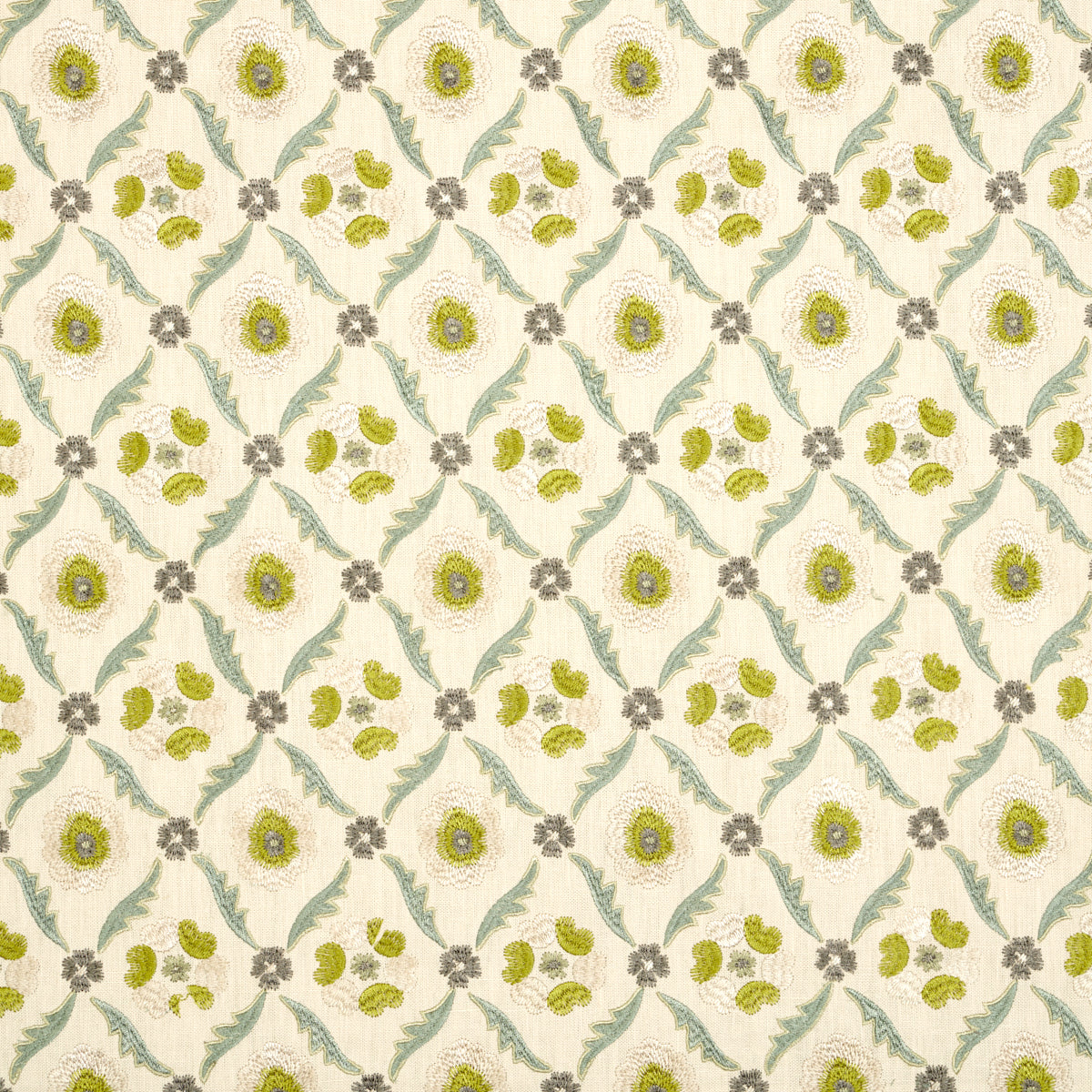 Schumacher | Claremont Embroidery fabric - 65741