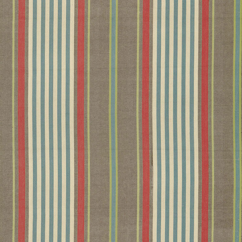 Schumacher | Minzer Cotton Stripe fabric - 66013
