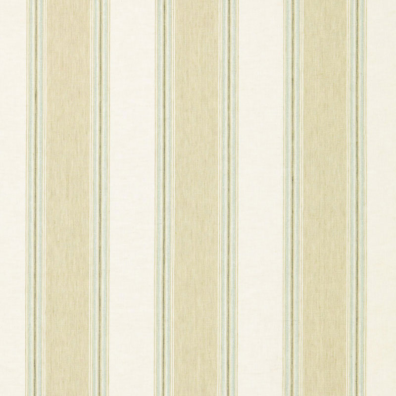 Schumacher | Savannah Linen Stripe fabric - 66080