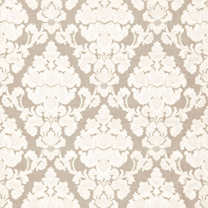 Schumacher | Montalcino Appliqué Damask fabric - 66590