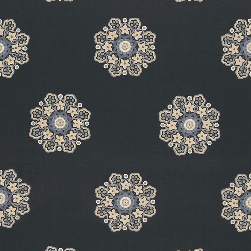 Schumacher | Chennai Linen Embroidery fabric - 66820
