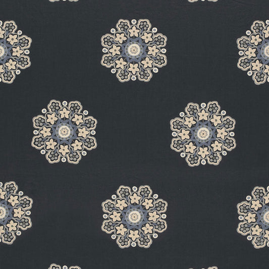 Schumacher | Chennai Linen Embroidery fabric - 66820