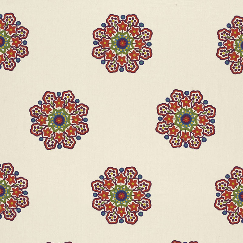 Schumacher | Chennai Linen Embroidery fabric - 66821