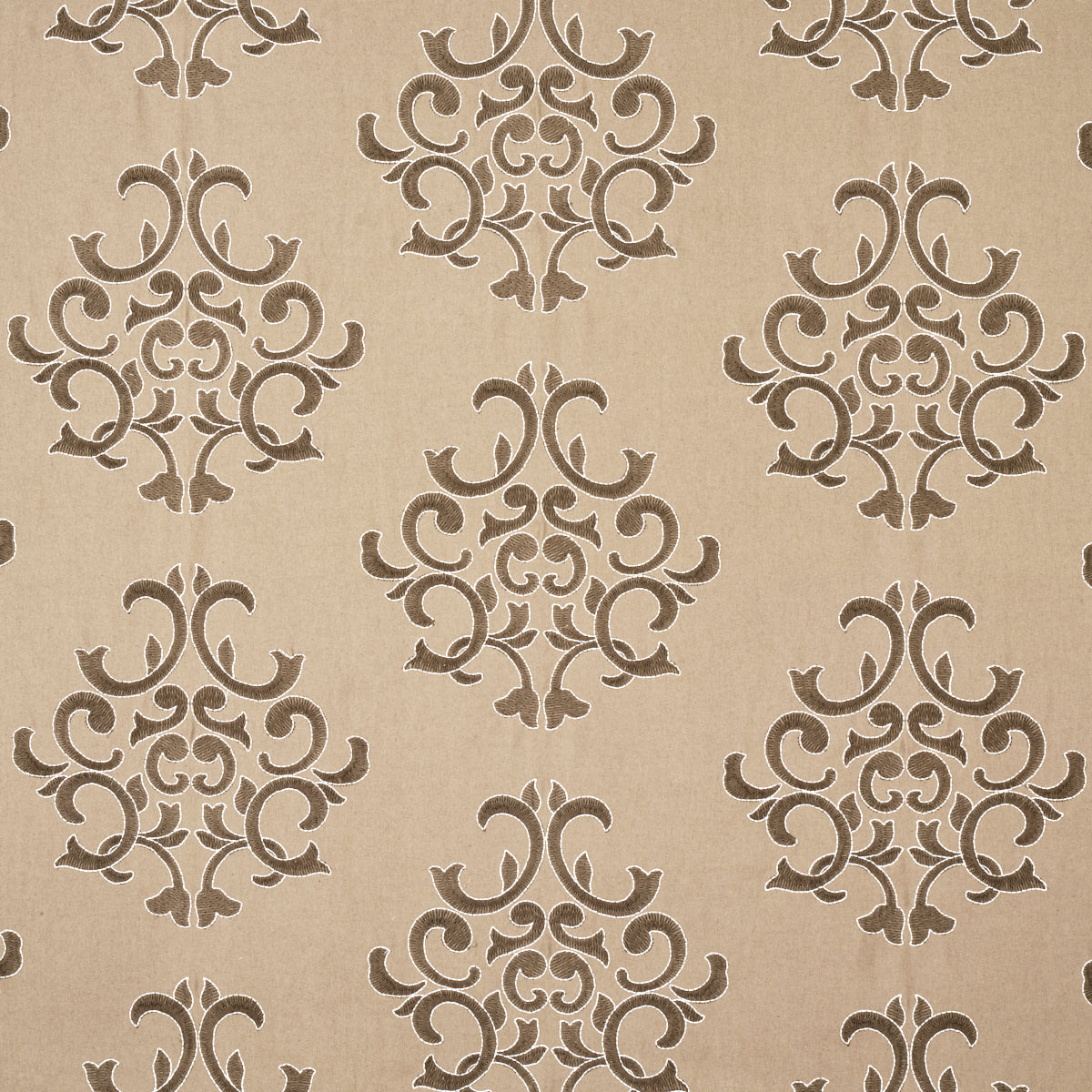 Schumacher | Byron Embroidered Wool fabric - 66831