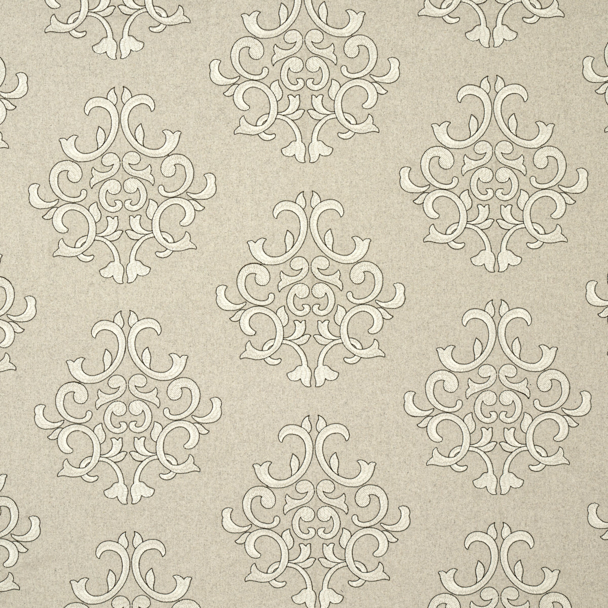 Schumacher | Byron Embroidered Wool fabric - 66832