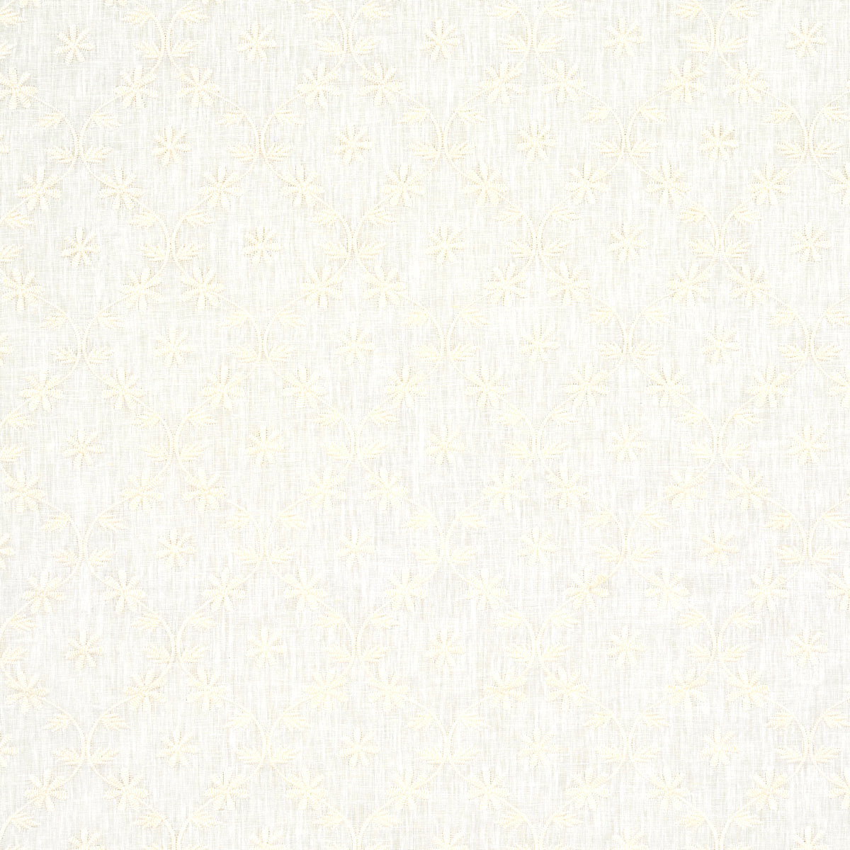 Schumacher | Cellini Embroidered Sheer fabric - 67620