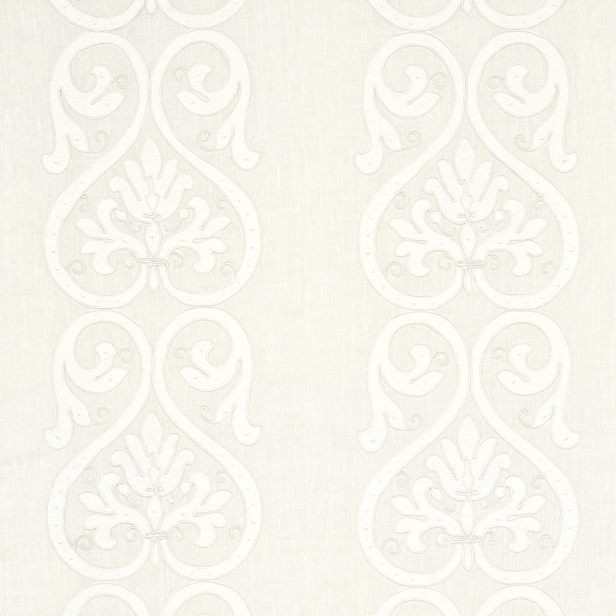 Schumacher | Medici Embroidered Sheer fabric - 67640