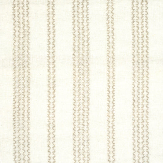 Schumacher | Piero Stripe Embroidered Sheer fabric - 67880