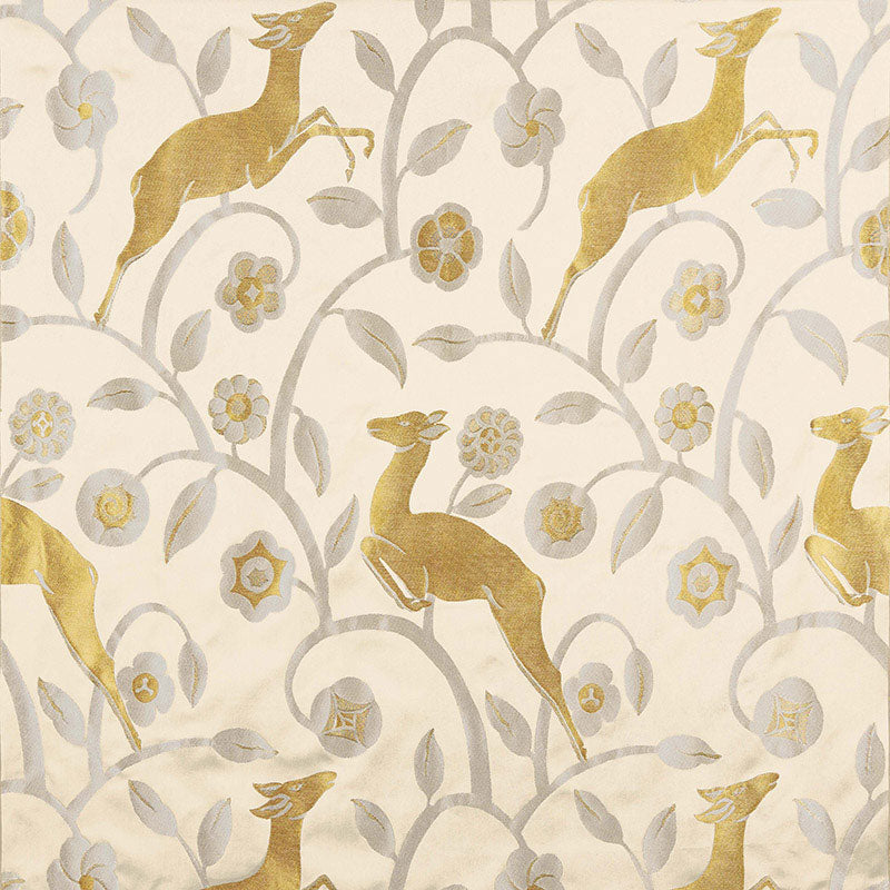 Schumacher | Les Gazelles Au Bois fabric - 68911