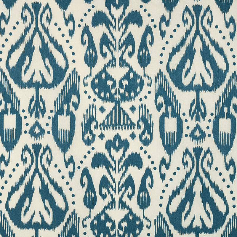 Schumacher | Kiva Embroidered Ikat fabric - 69480