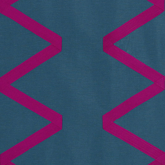Schumacher | Legere Linen Silk Appliqué fabric - 69690