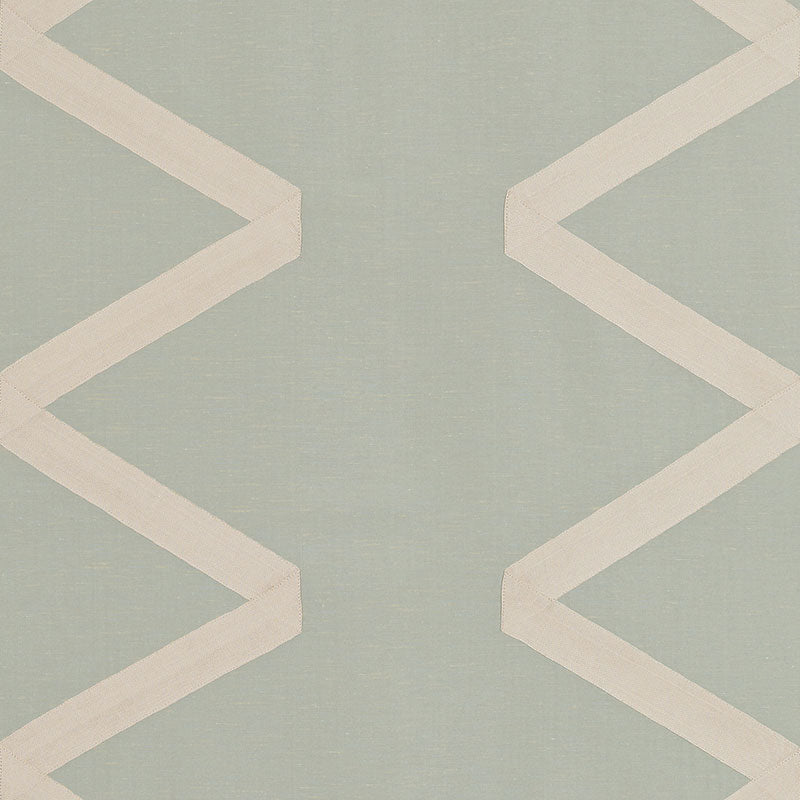 Schumacher | Legere Linen Silk Appliqué fabric - 69692