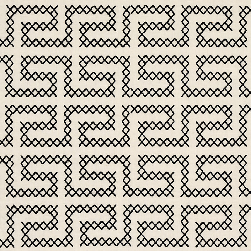 Schumacher | A Maze Embroidery fabric - 70230