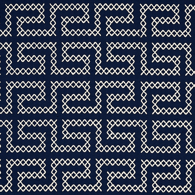 Schumacher | A Maze Embroidery fabric - 70233