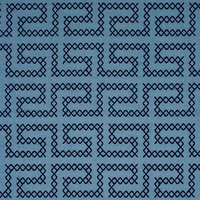 Schumacher | A Maze Embroidery fabric - 70235