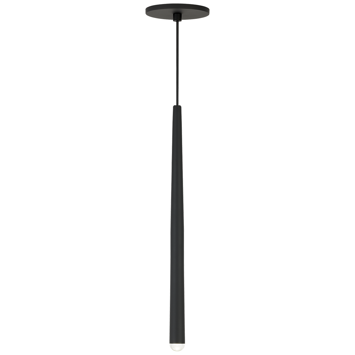 Pylon 1 Light Pendant - Nightshade Black