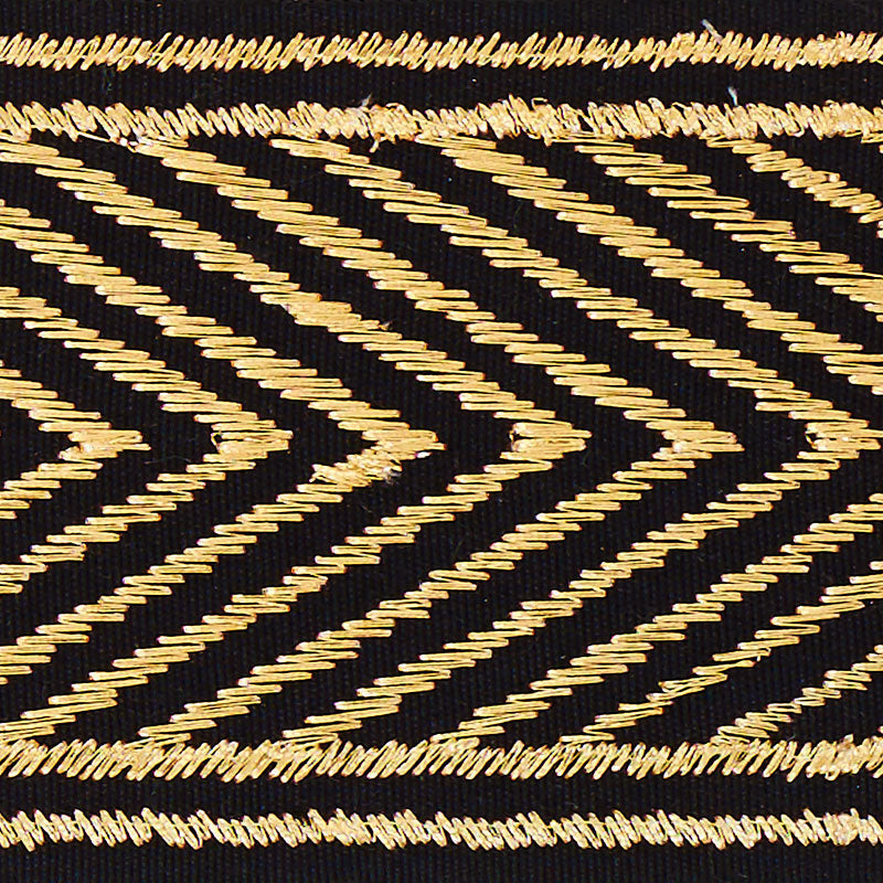 Schumacher | Nicholson Metallic Tape fabric - 70360