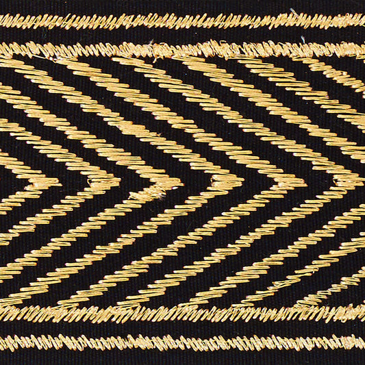 Schumacher | Nicholson Metallic Tape fabric - 70360
